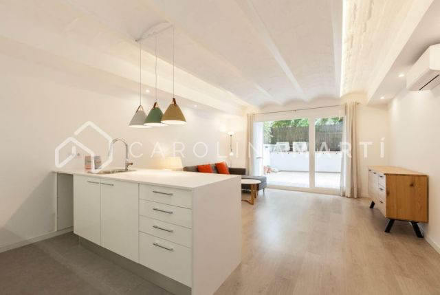 Piso con patio privativo en alquiler en Galvany, Sant Gervasi