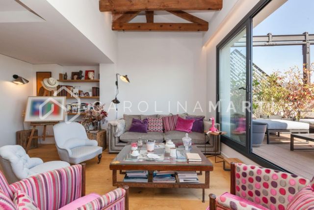 Newly renovated penthouse for sale in Turó Park, Barcelona