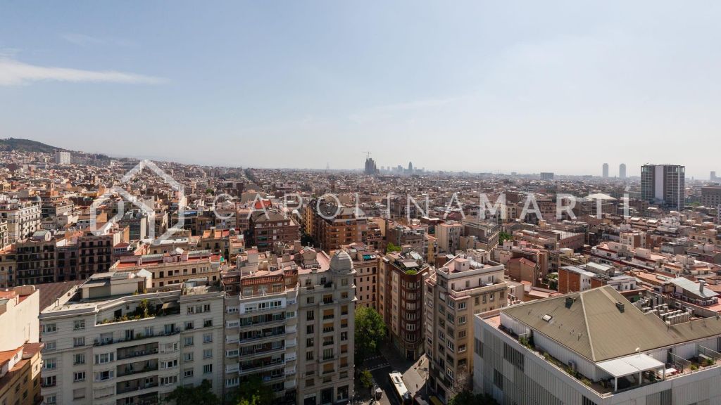Flat with unobstructed views for rent in Sant Gervasi, Barcelona