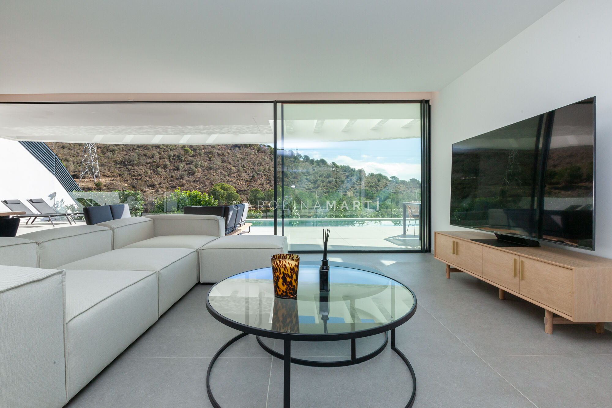 Exclusiva villa de obra nueva con vistas al mar en Ciudad Diagonal