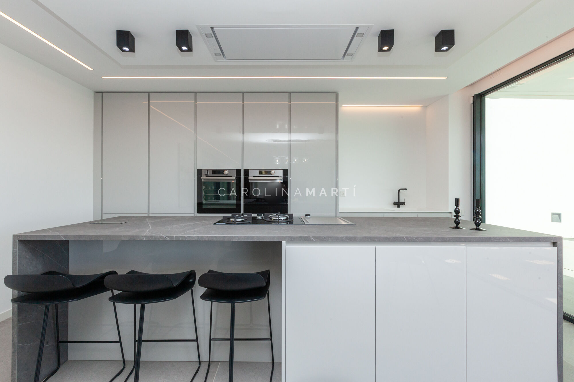 Exclusiva villa de obra nueva con vistas al mar en Ciudad Diagonal