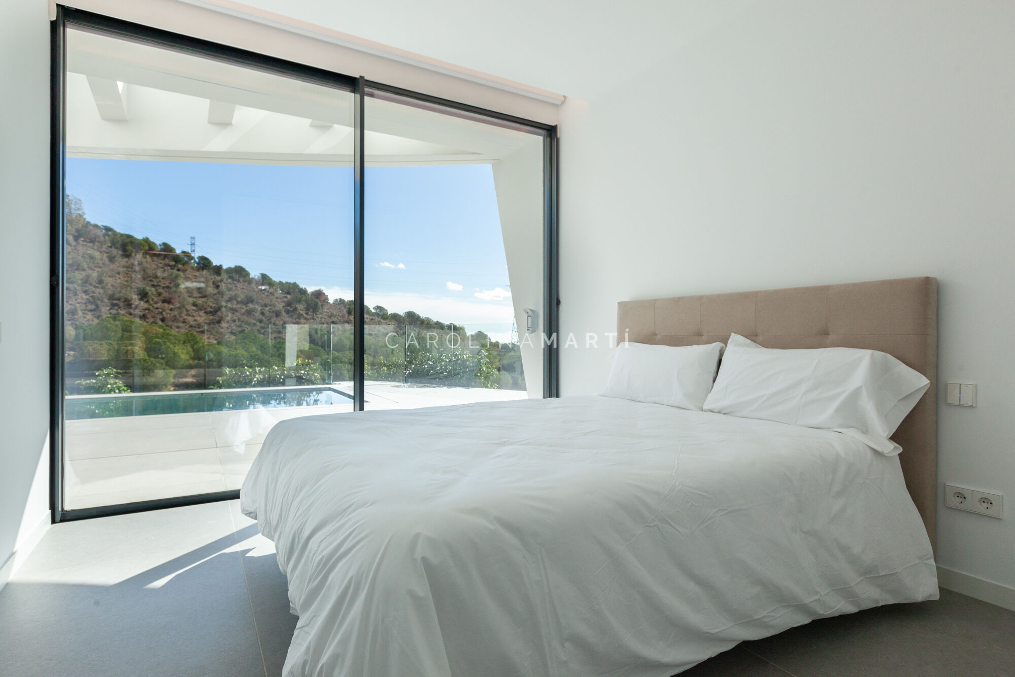 Exclusiva villa de obra nueva con vistas al mar en Ciudad Diagonal