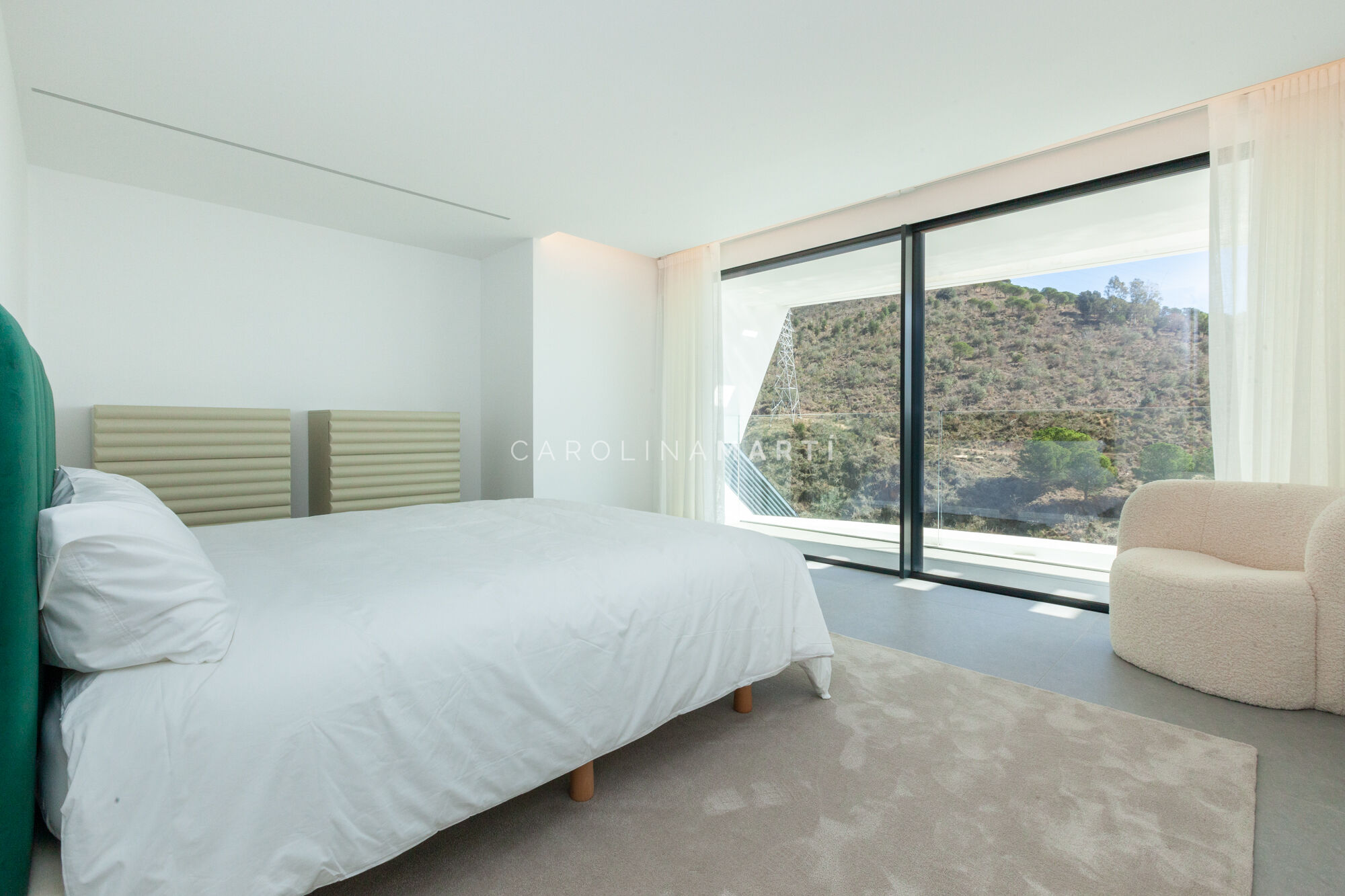 Exclusiva villa de obra nueva con vistas al mar en Ciudad Diagonal