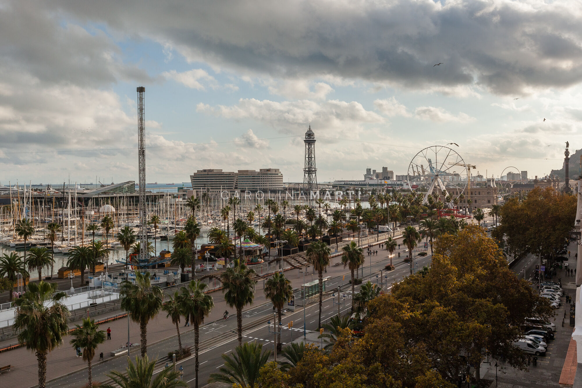 Renovated 303 m² apartment overlooking Port Vell on Passeig Colom