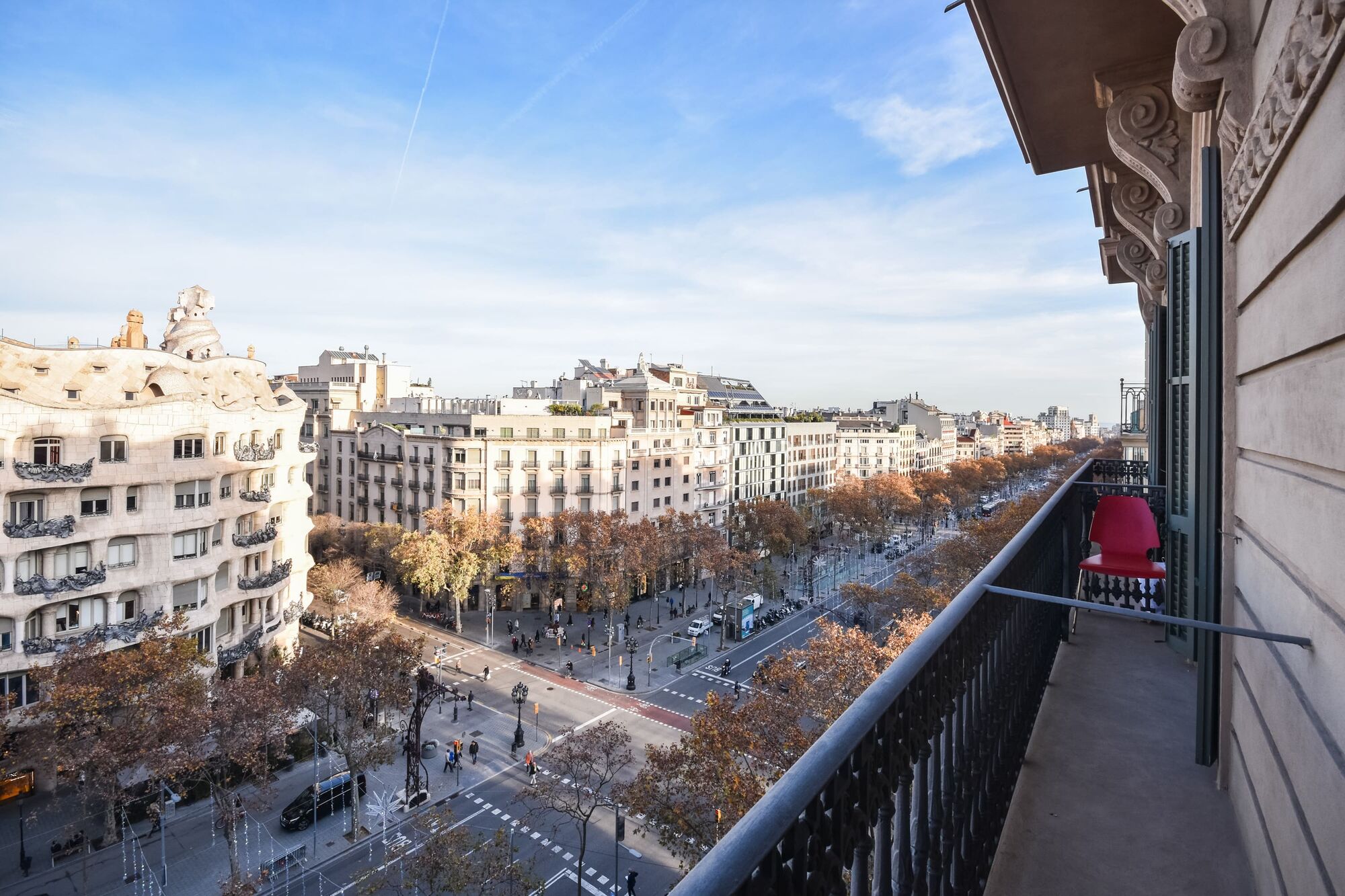 Alquiler piso amueblado en Passeig de Gràcia con parking