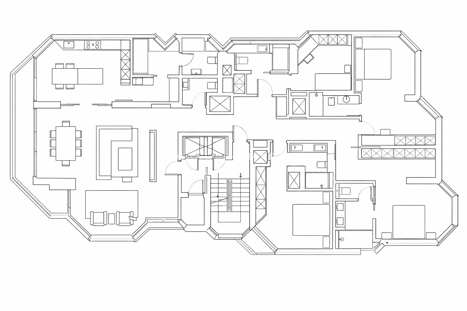 Vivienda reformada de 255 m² con terraza en Tres Torres