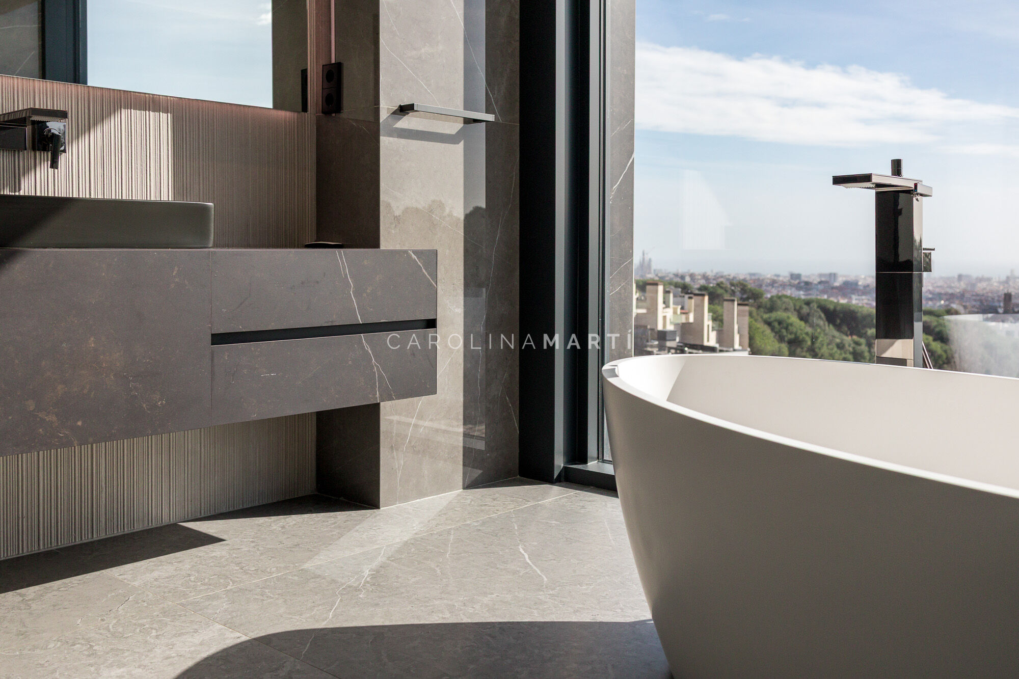 Brand new house for sale with panoramic views in Barcelona