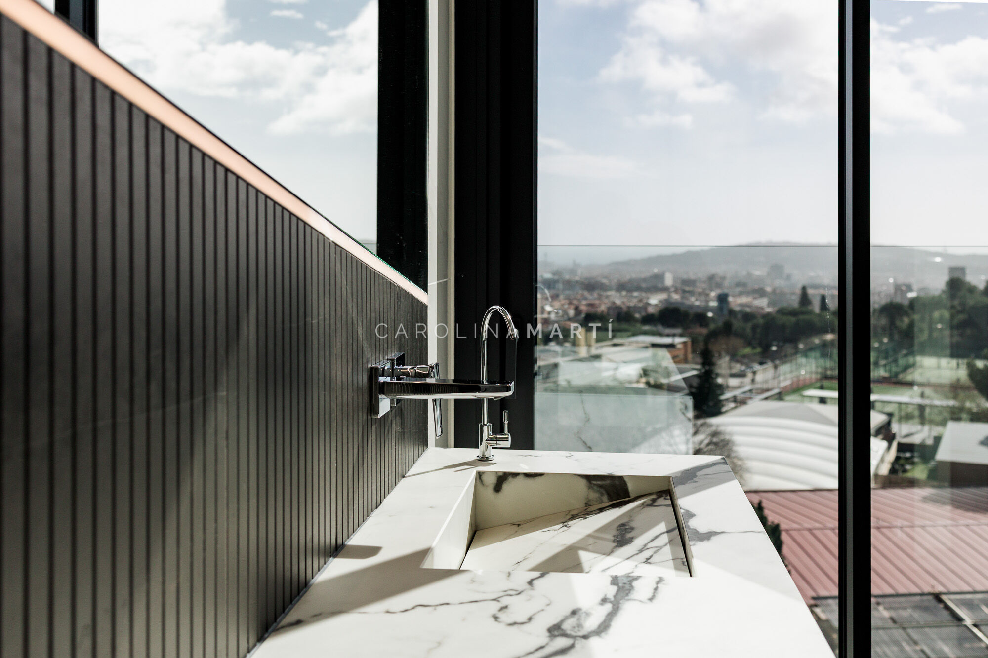 Brand new house for sale with panoramic views in Barcelona