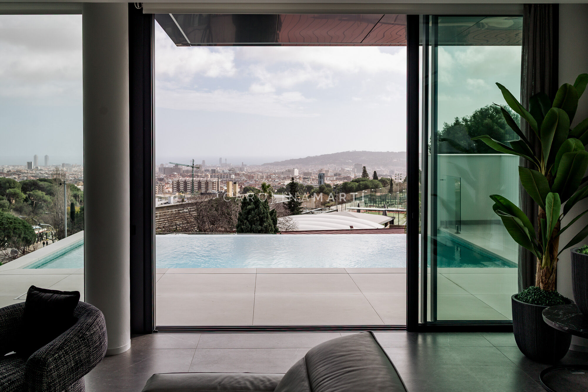 Brand new house for sale with panoramic views in Barcelona