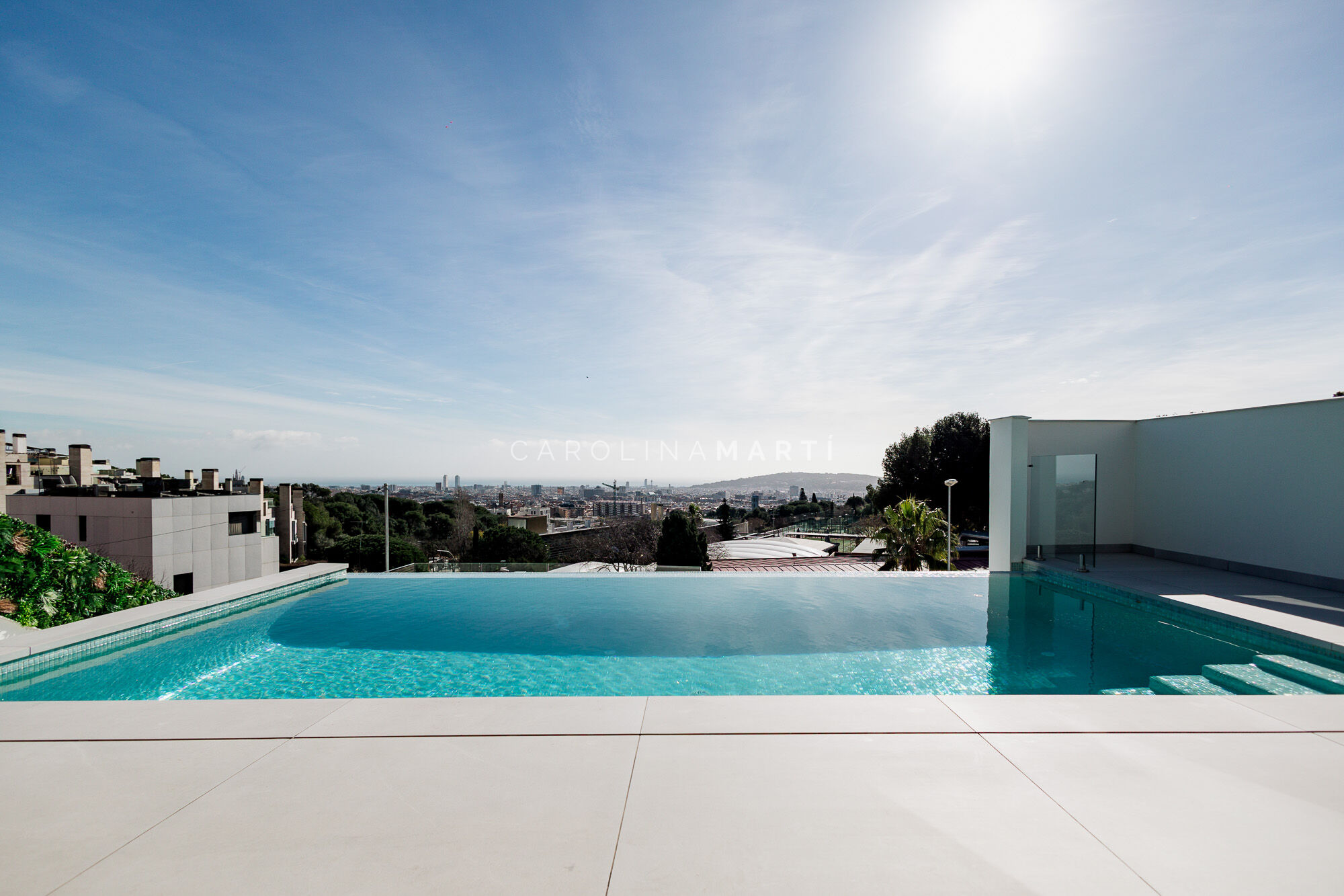 Brand new house for sale with panoramic views in Barcelona