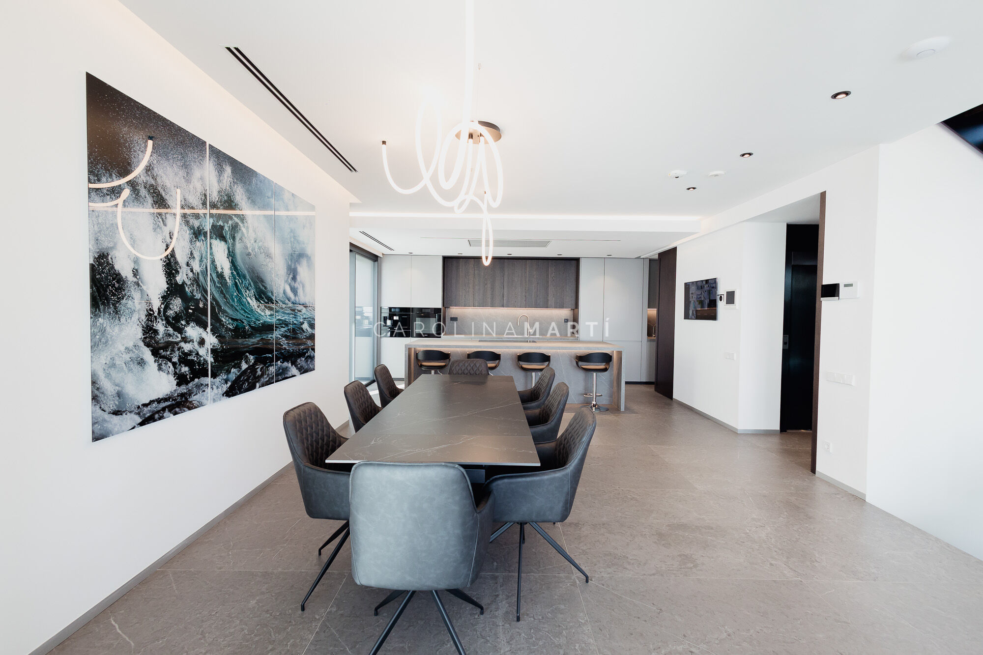 Brand new house for sale with panoramic views in Barcelona
