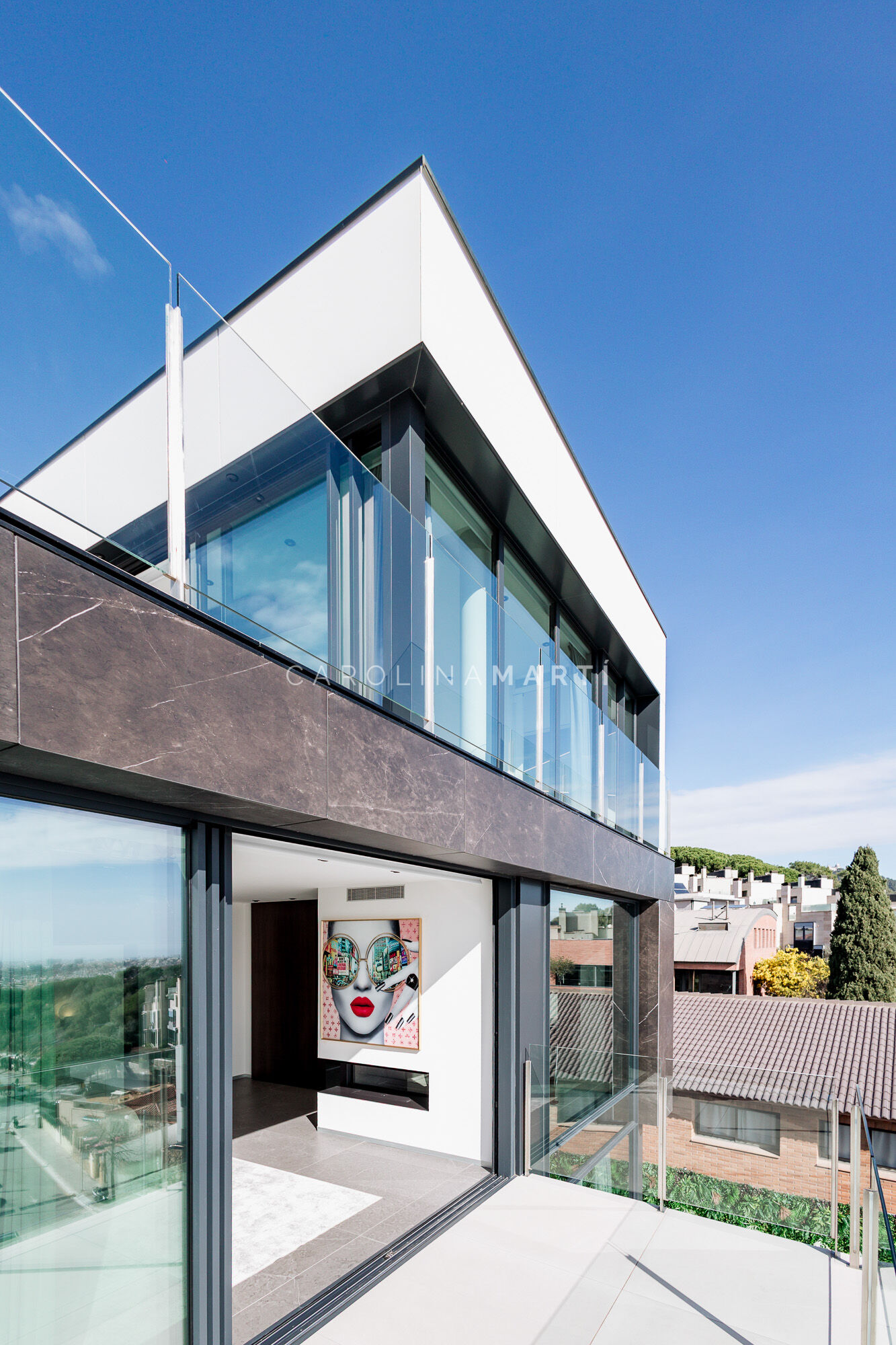 Brand new house for sale with panoramic views in Barcelona