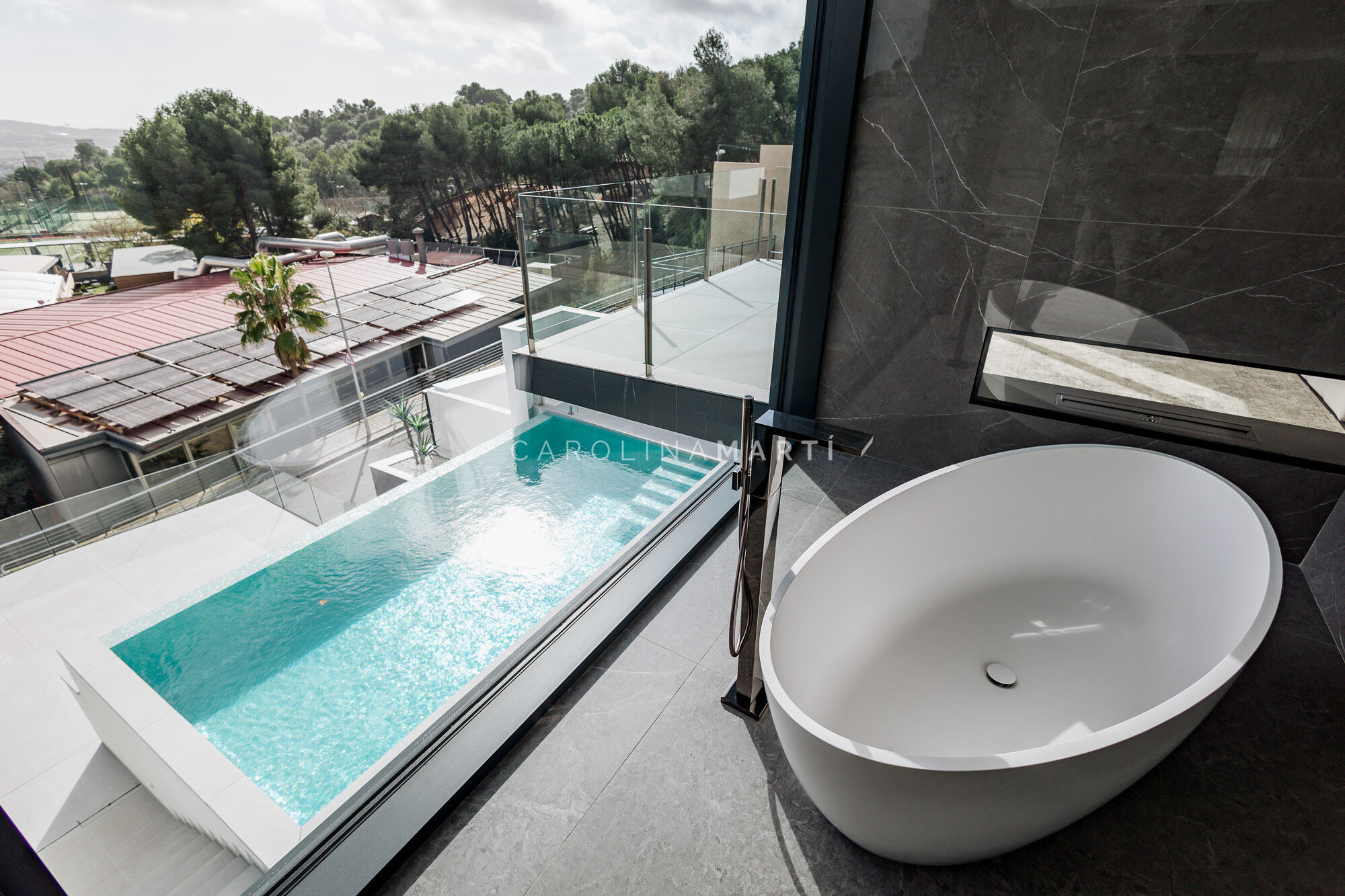 Brand new house for sale with panoramic views in Barcelona