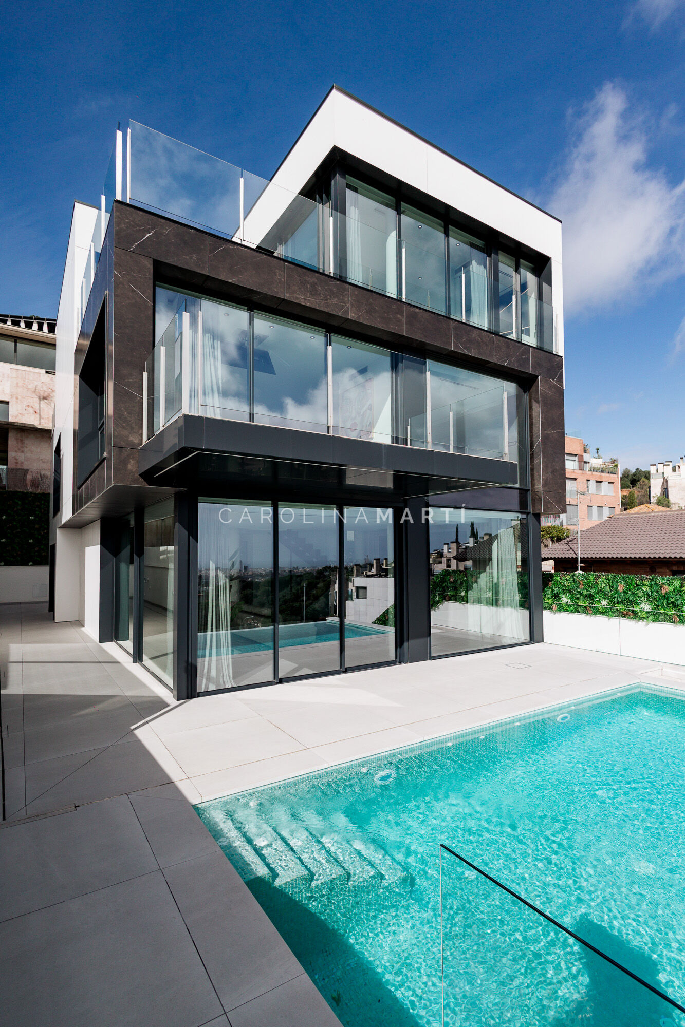 Brand new house for sale with panoramic views in Barcelona
