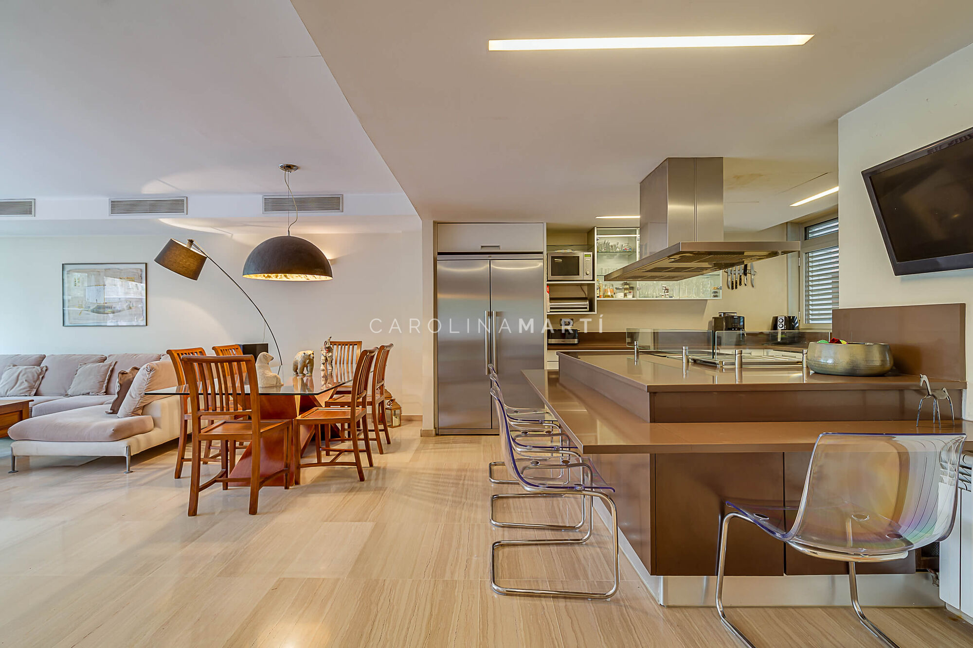 Maison haut de gamme à vendre avec jardin et garage à La Bonanova
