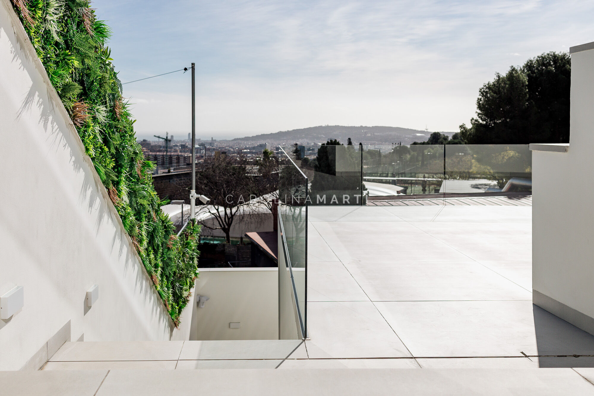 New-build house for rent with panoramic views in Barcelona