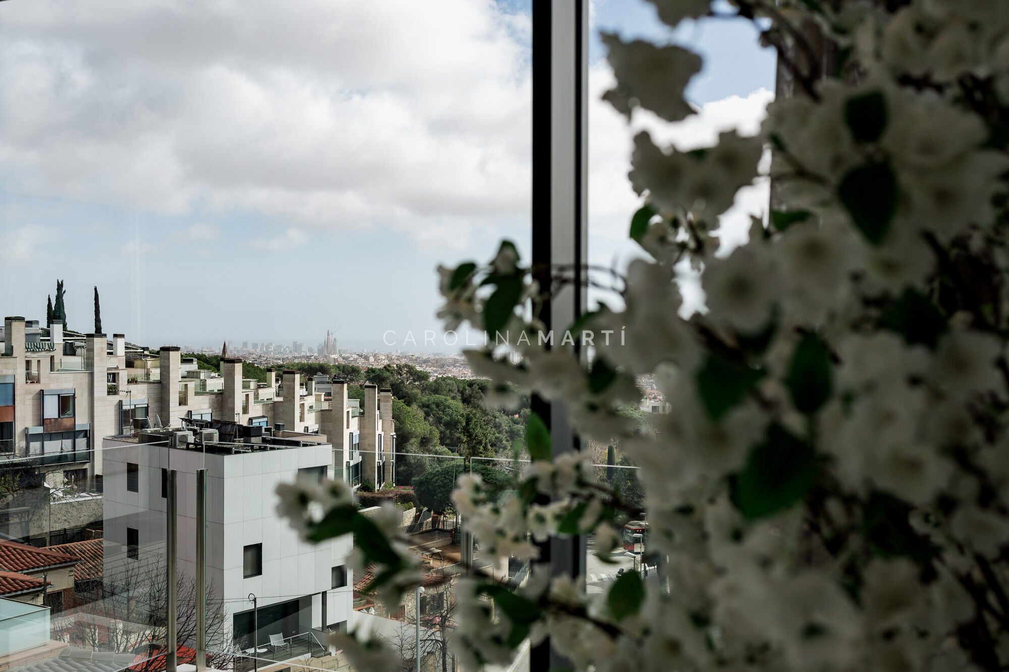 New-build house for rent with panoramic views in Barcelona