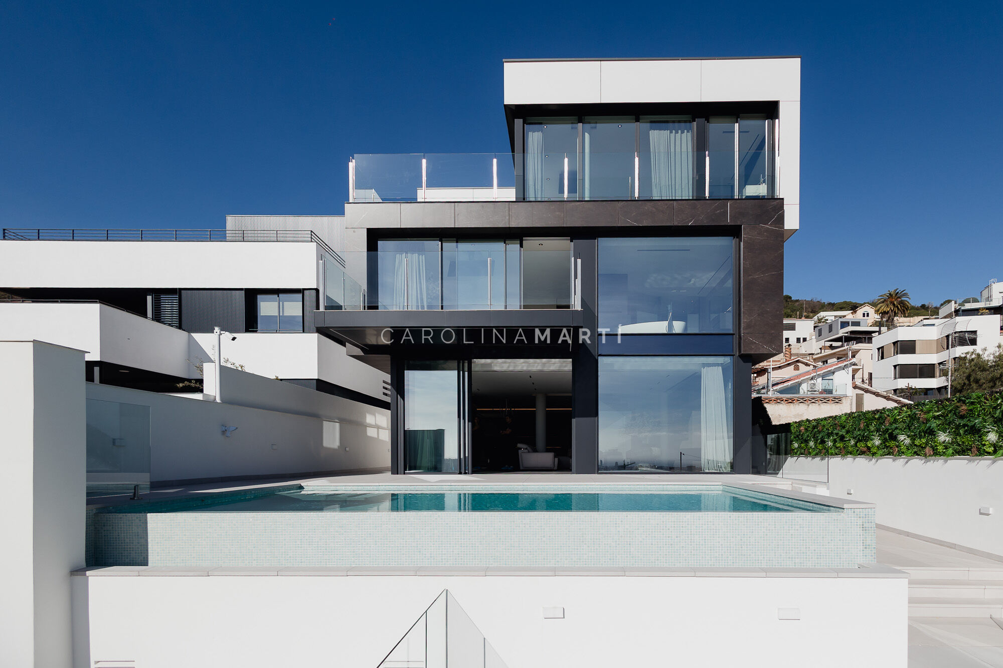 New-build house for rent with panoramic views in Barcelona