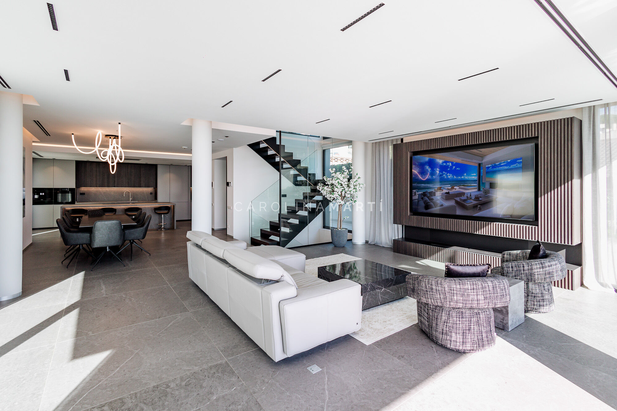New-build house for rent with panoramic views in Barcelona