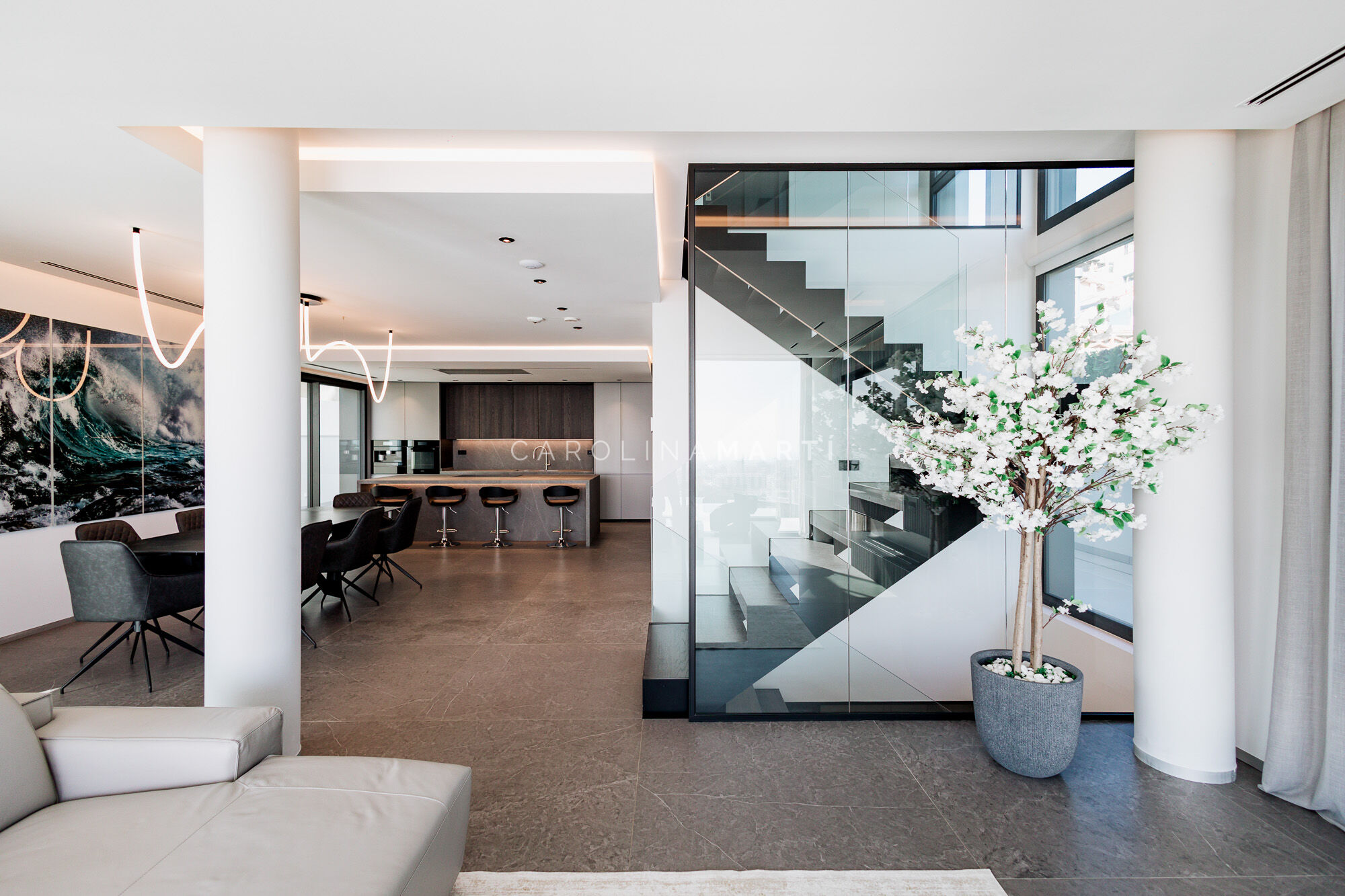 New-build house for rent with panoramic views in Barcelona