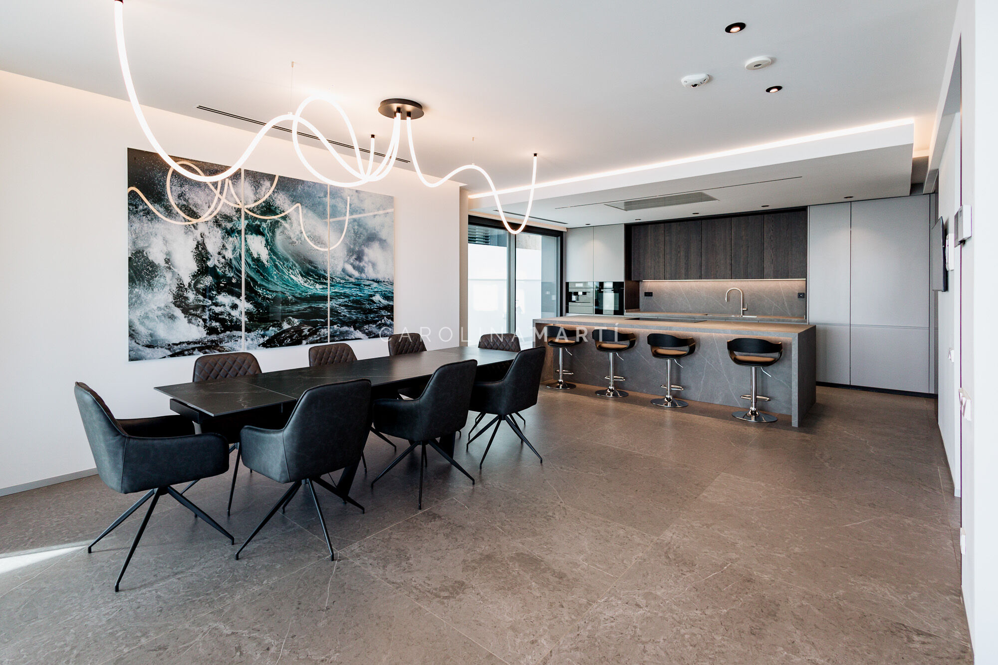 New-build house for rent with panoramic views in Barcelona