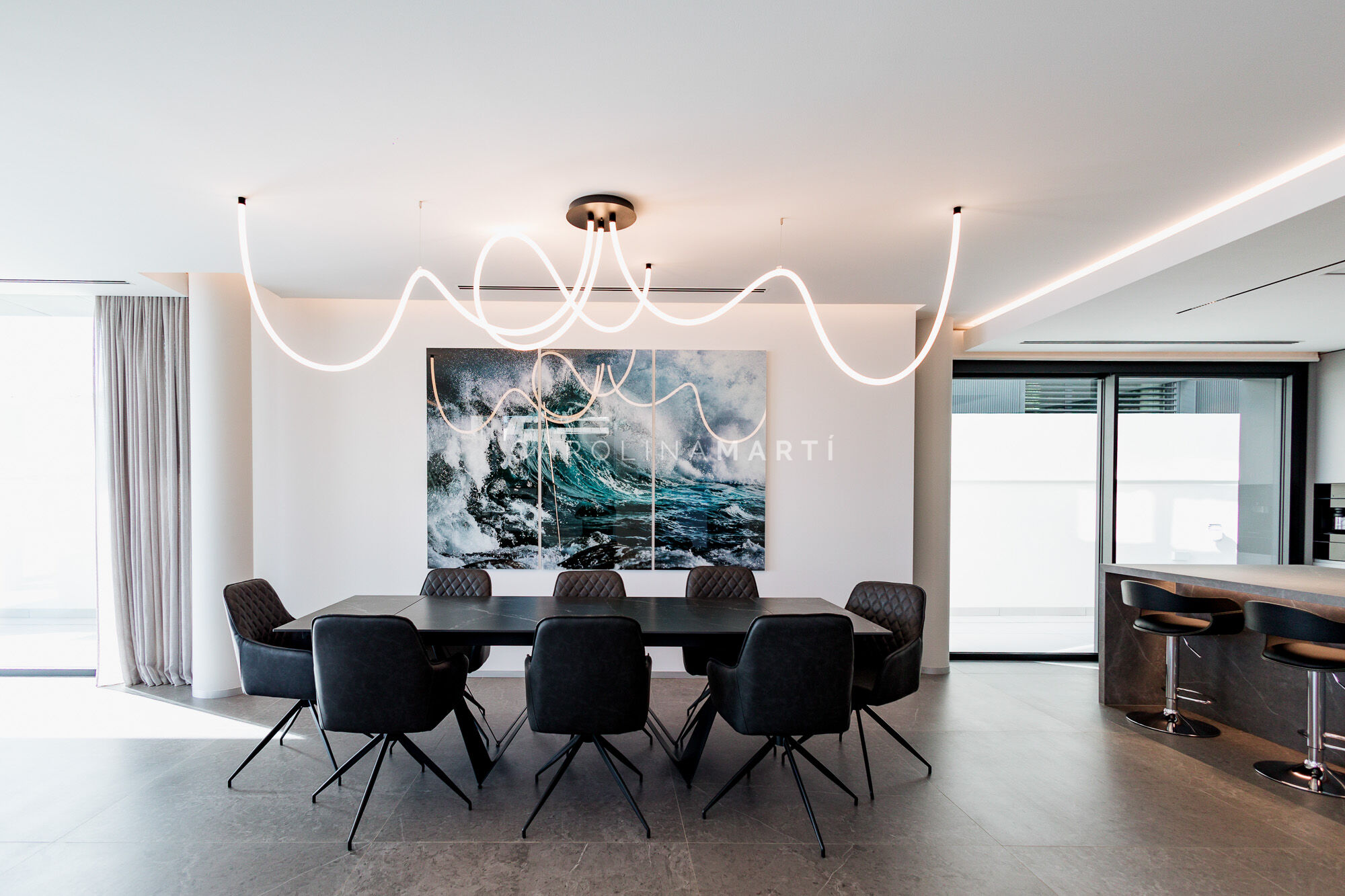 New-build house for rent with panoramic views in Barcelona