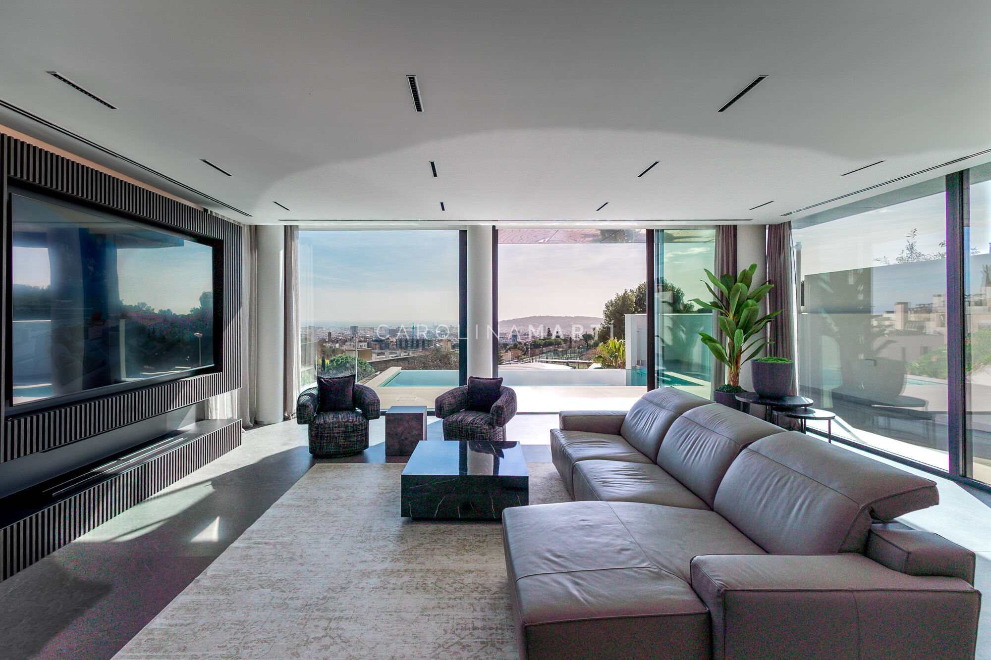 New-build house for rent with panoramic views in Barcelona
