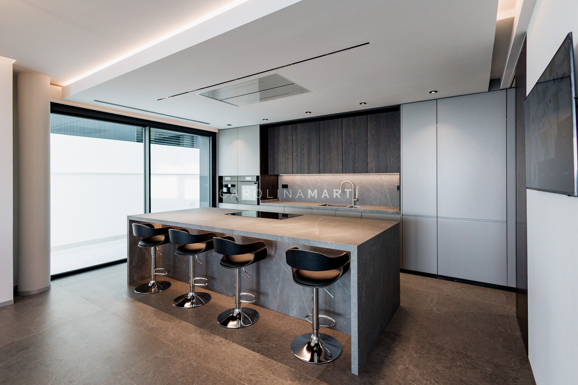 New-build house for rent with panoramic views in Barcelona