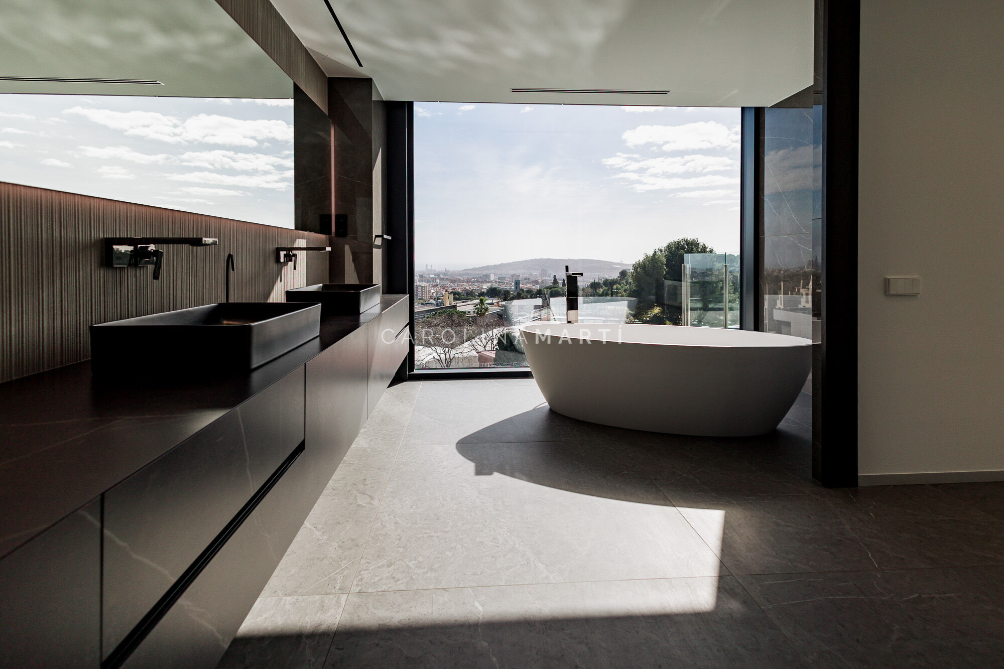 New-build house for rent with panoramic views in Barcelona