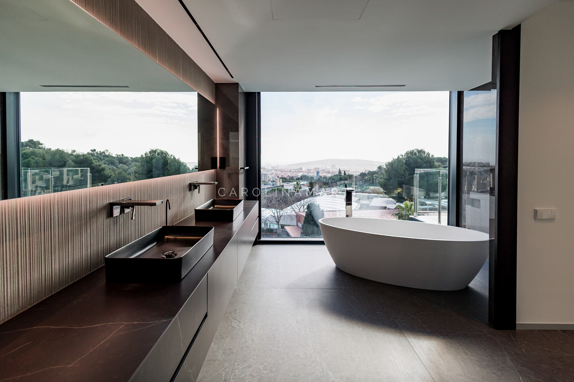 New-build house for rent with panoramic views in Barcelona