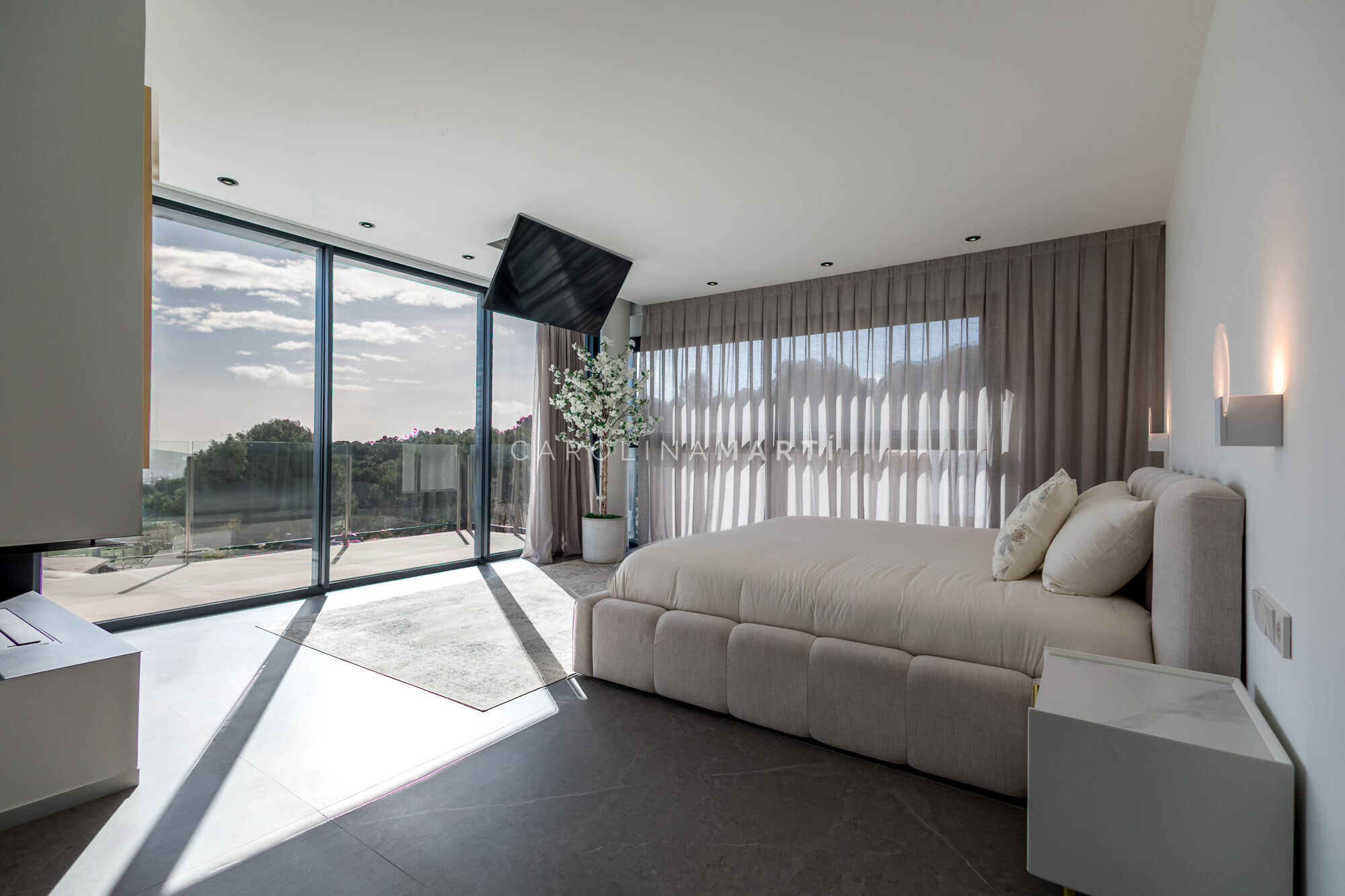 New-build house for rent with panoramic views in Barcelona