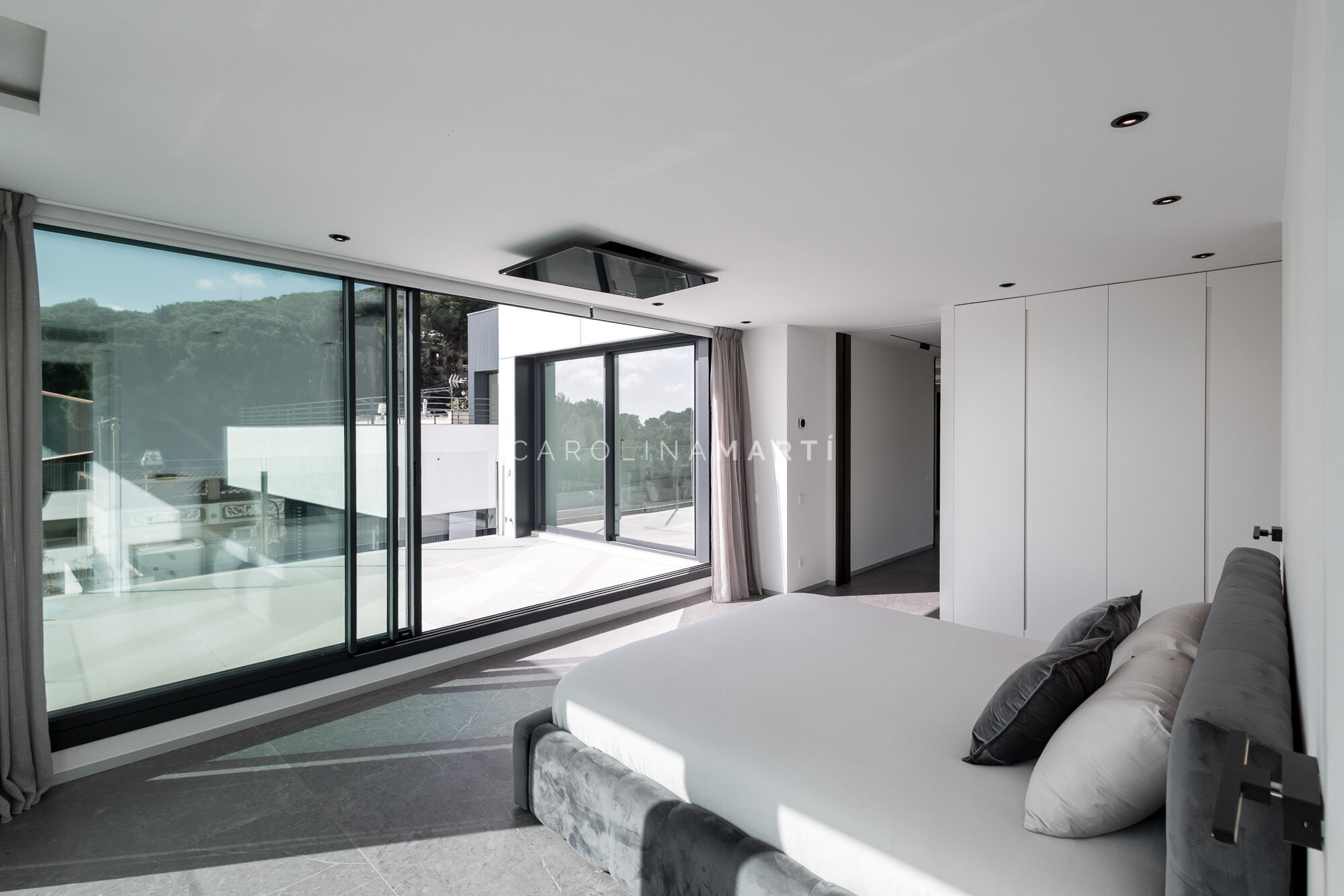 New-build house for rent with panoramic views in Barcelona
