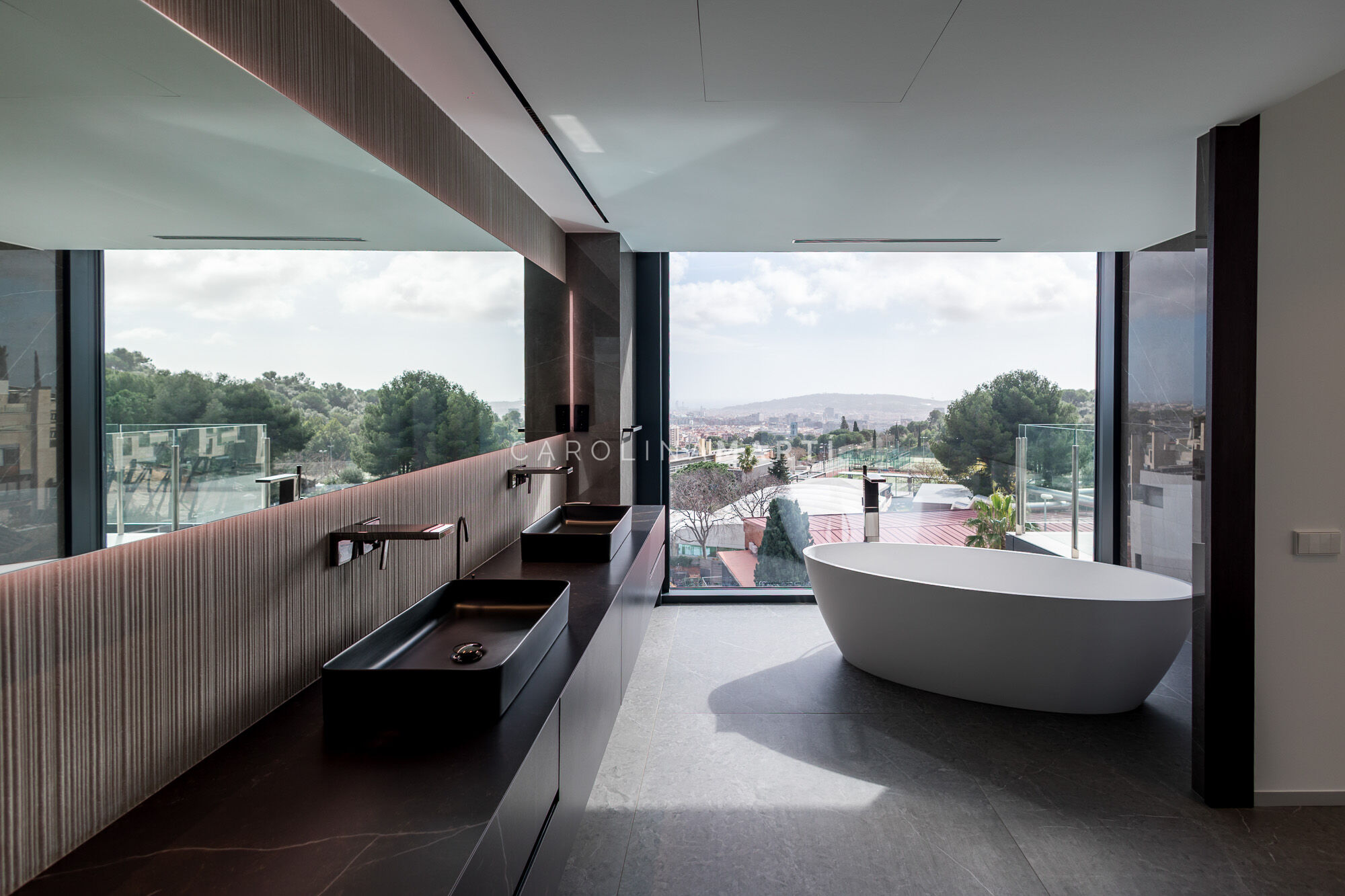New-build house for rent with panoramic views in Barcelona