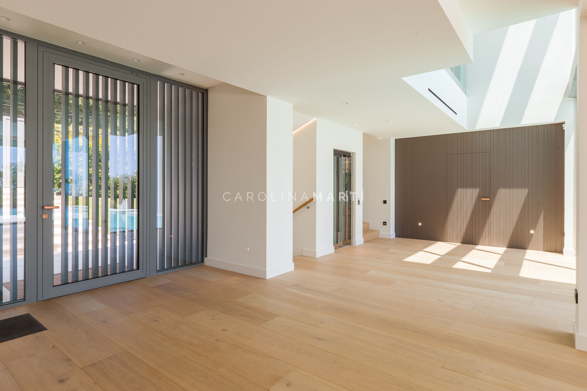 Villa de obra nueva en Pedralbes: arquitectura, privacidad y lujo mediterráneo.