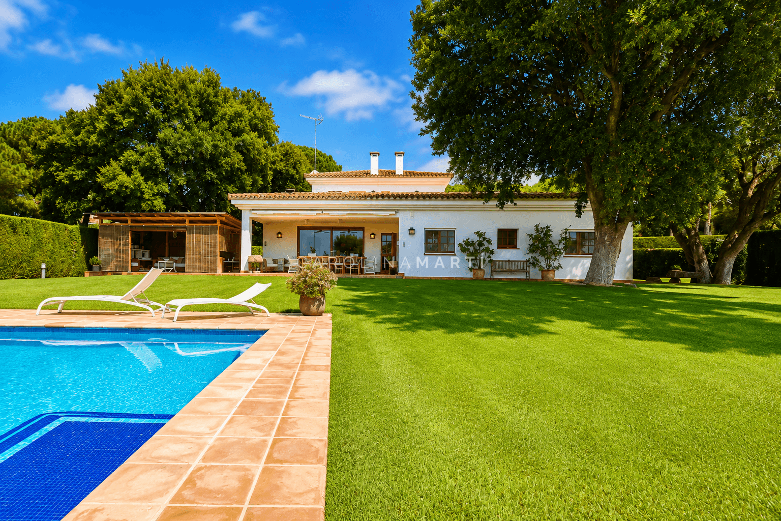 Residencia de lujo con piscina y máxima privacidad en Sant Andreu de Llavaneres