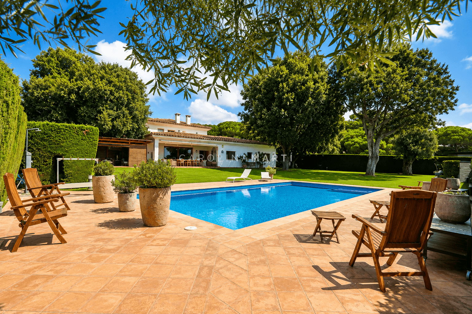 Residencia de lujo con piscina y máxima privacidad en Sant Andreu de Llavaneres