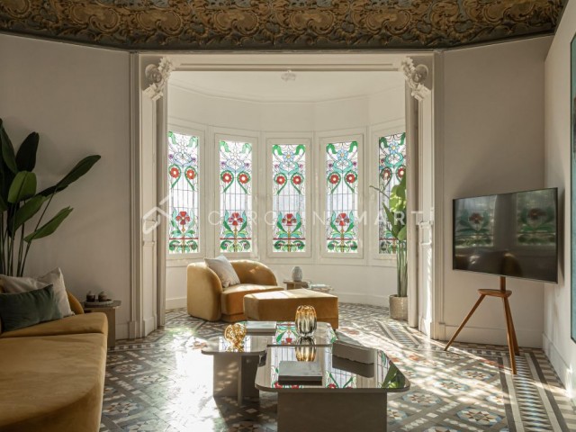Exclusive modernist apartment for sale in Eixample | Renovated and ready to move into