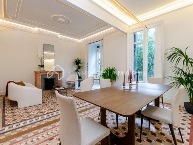 Renovated apartment in La Dreta de l’Eixample | 150 m² of modernist charm in Eixample Dret, Barcelona