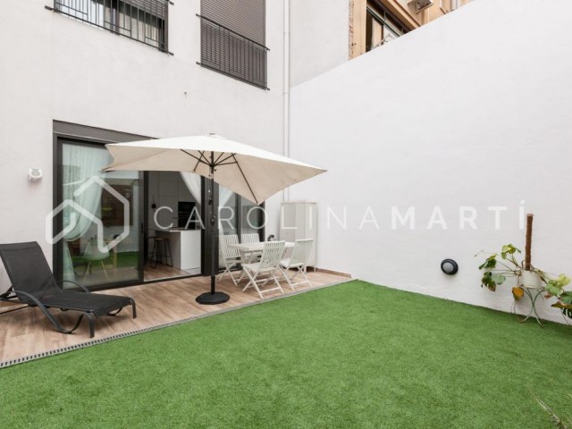 Piso con terraza y jardín en venta en Les Corts