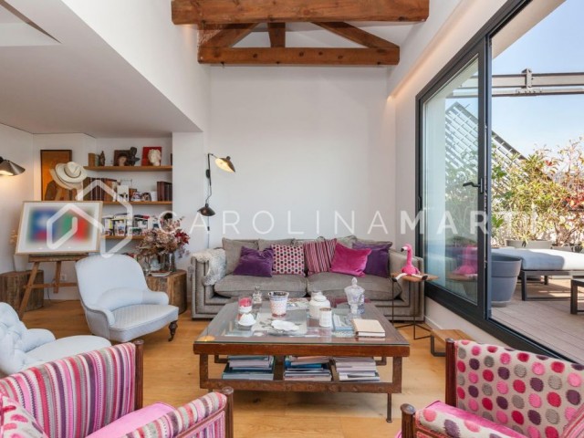Newly renovated penthouse for sale in Turó Park, Barcelona