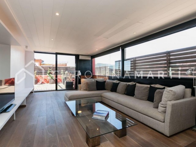 Penthouse with terrace for rent in Sant Gervasi, Barcelona