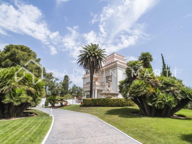 Magnificent historic estate of 3,800 m² in Sant Just, Barcelona