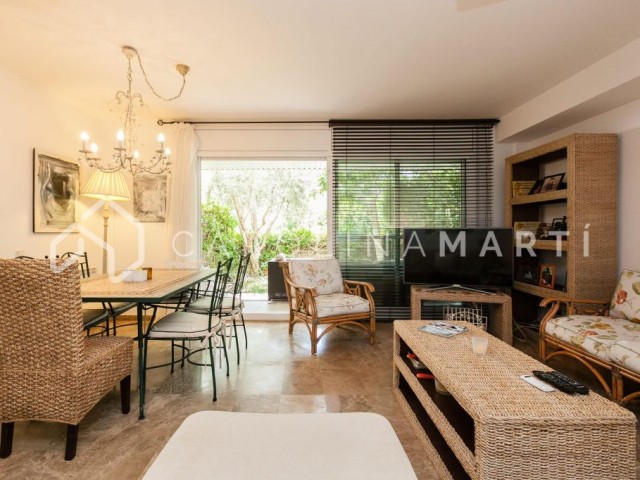 Duplex penthouse with garden and pool for sale in Can Pei, Sitges